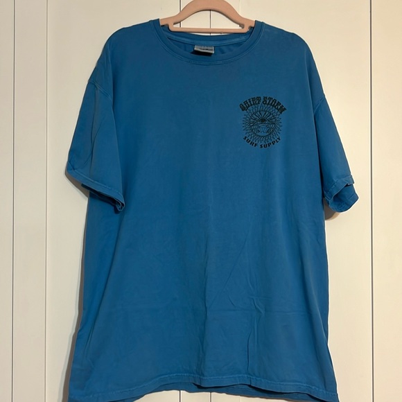 Vintage Surf Supply Quiet Storm Blue T-shirt. - Key West, FL - Picture 3 of 6